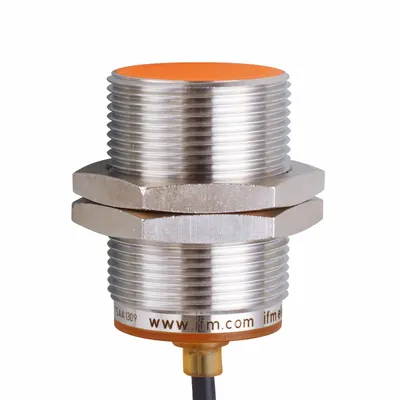 IFM Inductive Cylindrical Proximity Sensor: Non-Terminated Cable, Shielded - Cylindrical Sensors with Non-Terminated Cables