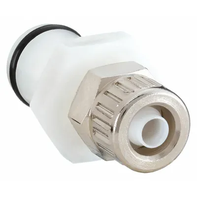 COLDER Quick Connection Insert: Insert, 5/32 in ID x 1/4 in OD Size - Acetal Quick-Disconnect Tube Fittings