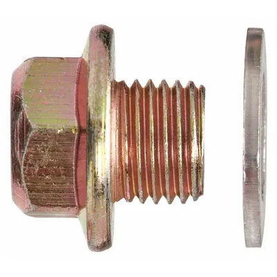 SUR-R Oil Drain Plug: Std, M14-1.50 Thread Size, Metal - Oil Drain Plugs