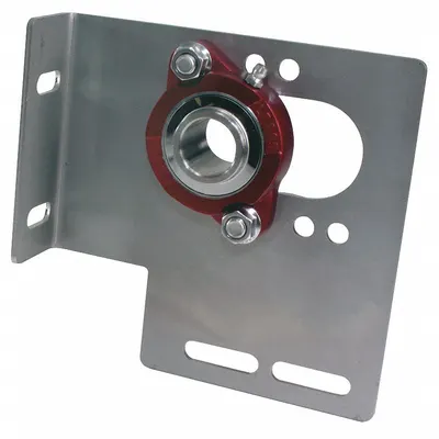 AMERICAN GARAGE DOOR SUPPLY PBSS-BFS345 Bearing Plate Assembly, 1 Pair - Brackets for Garage Door Rollers