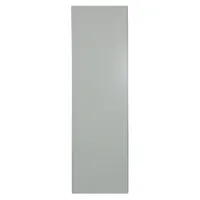 ASI GLOBAL Partition Panel: Steel, Powder-Coated, Gray, 58 in Ht, 60 in Wd, 1 in Thick (MPN 40-7135950-25)