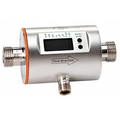 IFM Electronic Flowmeter: Electronic Flowmeter, Electromagnetic, Insertion - Inline Magnetic Flowmeters for Water