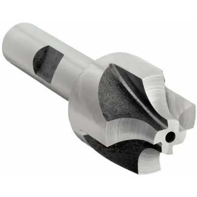 CLEVELAND Corner Rounding End Mill: High Speed Steel, 4 Flute, 1" Mill Dia, 1/4" Rad - High-Speed Steel Corner-Rounding End Mills