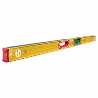 STABILA Digital Level: 1°– 90°, Includes Batteries, 0, ±0.10°, 48 in Overall Lg, AA Battery Size (MPN 39548)