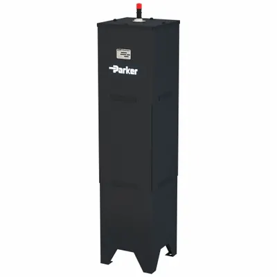 Parker Reservoir Isolator: 20 gal Nominal Capacity, SAE #16 Port Size, 12.9 in Overall Wd - Hydraulic Tank Isolators