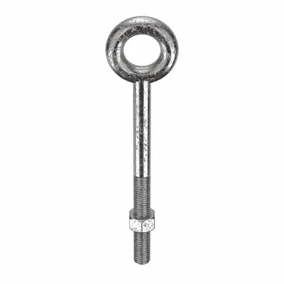 KEN FORGING Machinery Eye Bolt: Without Shoulder, 316, Stainless Steel, Plain, 3 in Thread Lg - Machinery Eye Bolts without Shoulder