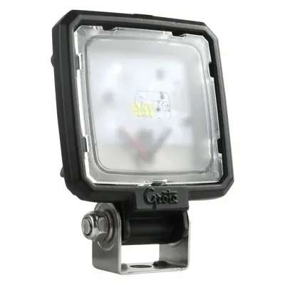 GROTE 64U41-3 E90 LED Floodlight, Hardwired, Black, 3 5/8 in, ECE - Vehicle Floodlights