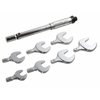 PRO-SET Torque Wrench Kit: Foot-Pound/Inch-Pound - Interchangeable Head Torque Wrench Kits