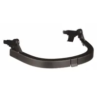 NORTH BY PIP Face Shield Bracket: Slotted Attachment Type, Nylon, Black (MPN CP5005)