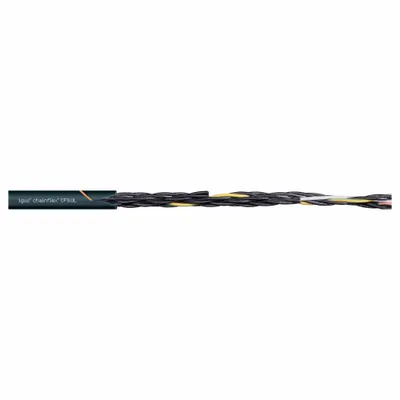CHAINFLEX Control Cable: 24 AWG, 2 Conductors, Order by the Foot, TPR Jacket - Continuous Flexing Control Cables