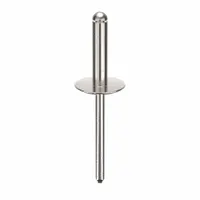 Blind Rivet,2.125" L,0.183" dia,PK250: Inch, 2 1/8 in Overall Lg, 51/64 in Body Lg, Open End, 250 PK (MPN AD610ABSLF200)