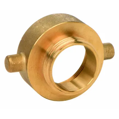 MOON AMERICAN Brass Rigid Fire Hydrant & Standpipe Adapter - Brass Rigid Fire Hydrant & Standpipe Adapters