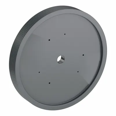 OEM V-Belt Pulley: B380 - Bushed-Bore Cast-Iron V-Belt Pulleys