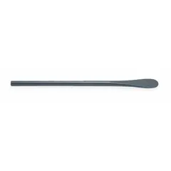 This steel tire spoon is designed for mounting and demounting off-road vehicle tires. The 30-inch length provides leverage for heavy-duty tire changes in industrial, agricultural, and construction settings.