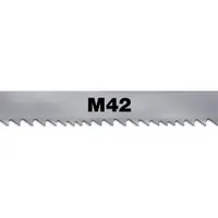 MORSE Band Saw Blade: 1/2 in Blade Wd, 100 ft, 8/12, 0.025 in Blade Thick, 100 ft Coil Lg, M42 (MPN ZWED025C812M42-100')