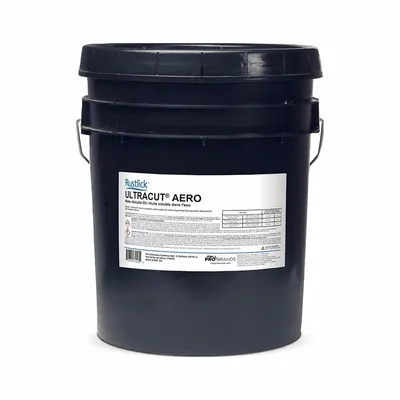 RUSTLICK Water Soluble Cutting Oil: Ultracut Aero, 5 gal, Pail (MPN 74405) - Chlorine-Free Soluble Cutting Oils for Aerospace Alloys