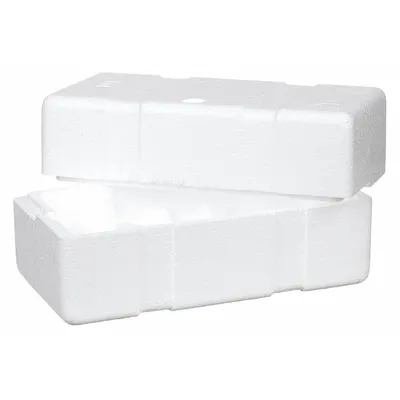 THERMOSAFE Shipper Sleeve 393 UPS, White, 45 Pack - Foam Inserts