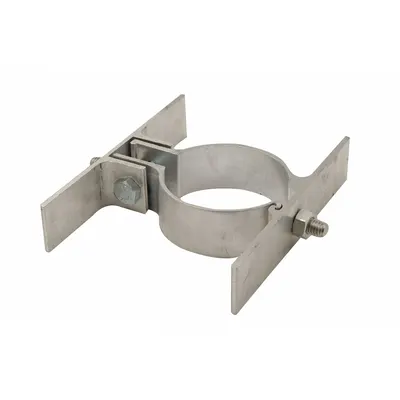 TAPCO Double-Sided Clamp-On Sign Brackets for 2-3/8 in Round Posts