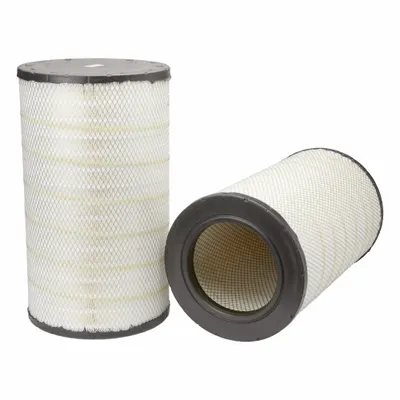 FLEETGUARD Automotive Air Filter: Round-Oval, Engine, Radial Seal, 14 5/32 in Outside Dia - Round/Oval Engine Air Filters