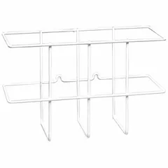 Wall-mount binder holder for storing and displaying safety data sheets, manuals, or documents in industrial facilities. Overall dimensions: 9 in height, 14 in width, 4 1/2 in depth. No text. Mounting hardware not included.