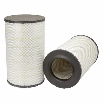FLEETGUARD Automotive Air Filter: Round-Oval, Engine, Radial Seal, 12 7/32 in Outside Dia - Round/Oval Engine Air Filters