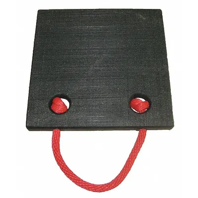 TITAN Outrigger Pad: Jack Plate, Polymer, 50 ton Load Capacity Vertical - Outrigger Pads
