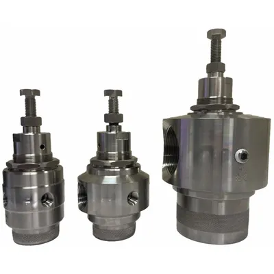 BELLOFRAM Compressed Air Regulator: Type 62SS, 3/4 in NPT Female, 316L Stainless Steel - Corrosive & Ultra-Pure Gases Pressure Regulators