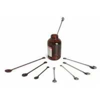 Sampling Spoon: Non-Sterile, Stainless Steel, 0.5 mL_2 mL Capacity - mL, 15 cm Overall Lg, Silver (MPN H36729-0015)