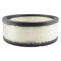Round-oval engine air filter with axial seal. Overall height 3 9/16 inches. Designed for use in GM passenger vehicles to filter incoming air for the engine