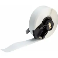 Continuous Label Stock: 1/2 in x 50 ft, Polyester, Metal Detectable, Gray (MPN M6C-500-428)