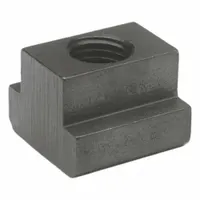 JW WINCO T-Slot Nuts: Steel, For 5 mm T-Slot, M4 Thread, 9 mm Wd (MPN 508-5-M4-10)