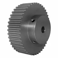 DAYTON Timing Pulley: Modified Curvilinear, Fixed, For GT Timing Belt Section, For 15 mm Belt Wd (MPN 44-5P15M6A12)