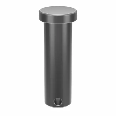 ITW BEE LEITZKE Standard Clevis Pin, 5/8 in Dia, 2 in Shank, Steel, Pack of 10 - Standard Clevis Pins