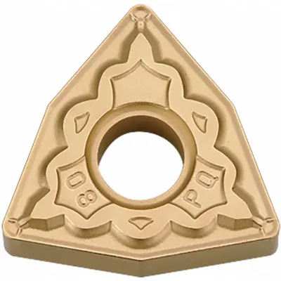 KYOCERA Trigon Turning Insert,CVD Cermet (MPN WNMG432PQCCX) - Trigon (W) Indexable Turning Inserts