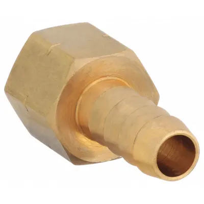 OEM Low-Lead Brass Rigid Barbed Hose Fitting - Low-Lead Brass Multipurpose (Air, Water, Chemical) Rigid Barbed Hose Fittings