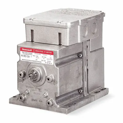 Honeywell Rotary Actuator: Dampers/Valves, On/Off, Spring Return, 60 in-lb, 24V AC - Fail-Safe Actuators with Spring Return
