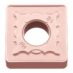 Square (S) indexable turning insert with four cutting edges for general-purpose turning operations. Suitable for roughing and finishing on lathes, commonly used in metalworking applications.