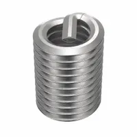 HELI-COIL Helical Insert: Tanged Tang Style, Free-Running, #10-32 Thread Size, Plain, Plain, 100 PK (MPN A1191-3CN380)