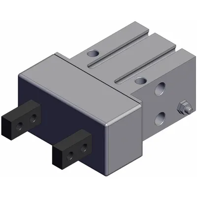 SMC Parallel Gripper: 6 mm Stroke Lg, 15 psi to 87 psi, 87 psi Max Op Pressure - Two-Finger Parallel Grippers