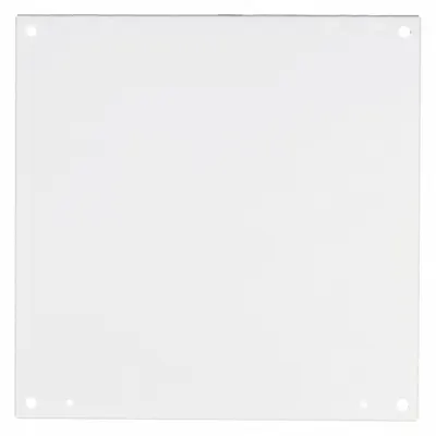 WIEGMANN Interior Panel: Back Panel Panel, 21 in Overall Ht, 21 in Overall Wd, Steel - Interior Mounting Panels