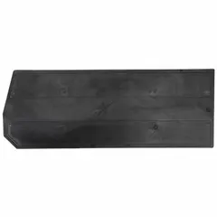 This bin divider is designed for use with hanging and stacking bins to organize and separate small parts. It measures 28 3/8 inches by 10 1/4 inches and is not electrostatic discharge conductive. Compatible with manufacturer model number QUS974.