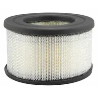 Round/oval engine air filter with axial seal. Overall height 3 9/32 in. Designed for Hatz vehicles. Traps airborne contaminants to protect engine in industrial and automotive applications
