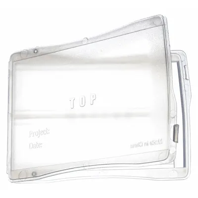 HEATHROW SCIENTIFIC Lab Slide Mailer: Slides Holds Container, 2 Slides, 2 3/4 in Outside Ht - Lab Slide Mailers