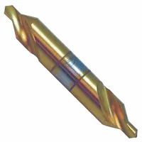 KEO Center Drill: Bell Type Hey, #17, 60°, 3 1/4 in Overall Lg, TiN Coated High Speed Steel (MPN 906-000-260)