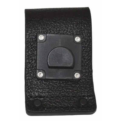 MOTOROLA Swivel Belt Loop: Fits Motorola, Black, Leather, Belt Loop - Motorola-Compatible Carrying Accessories