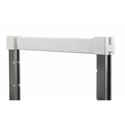 CAMBRO Elements Xtra Post Connector, Speckled Gray, 36 in H x 21 in D x 48 in L - Shelving Accessories