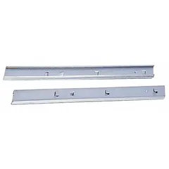 Friction-type drawer slides designed for use with KENNEDY model 2805 cabinets. These slides provide a manual sliding mechanism for tool storage drawers in workshops and industrial workstations.