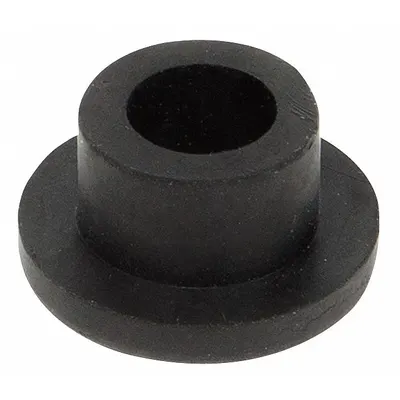 OEM APPROVED VENDOR Bumper Door Stop, 13/32 in Wd, 13/32 in Overall Ht, Black - Standard Door Stops