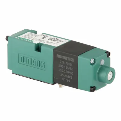 NUMATICS Solenoid Air Control Valve: Four-Way / Two-Position, Single Solenoid, Non-Locking - Numatics Mark 8 Directional Control Valves