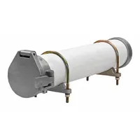 Aluminum conduit carrier kit in gray, 4 in wide by 6 in high. Includes mounting hardware for secure installation in service vans. Used to organize and transport conduit, keeping it accessible and protected during transit